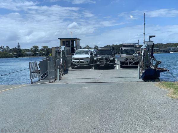 Ferry on the Hastings River
