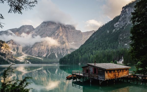 Lago di Braies Italy by Luca Bravo