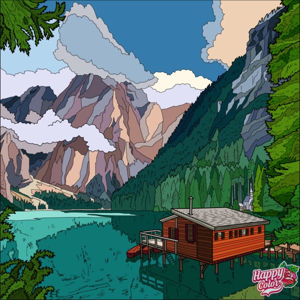 HappyColor Lake Braies