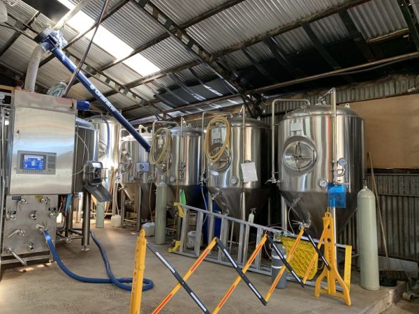 Tumut River Brewing Co (TRBC) fermenting tanks