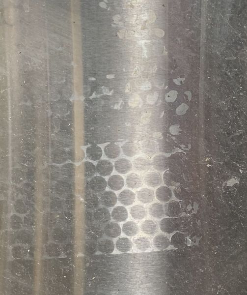 Tumut River Brewing Co (TRBC) bubble wrap marks