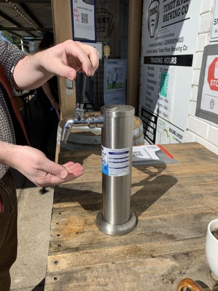 Tumut River Brewing Co (TRBC) hand sanitiser