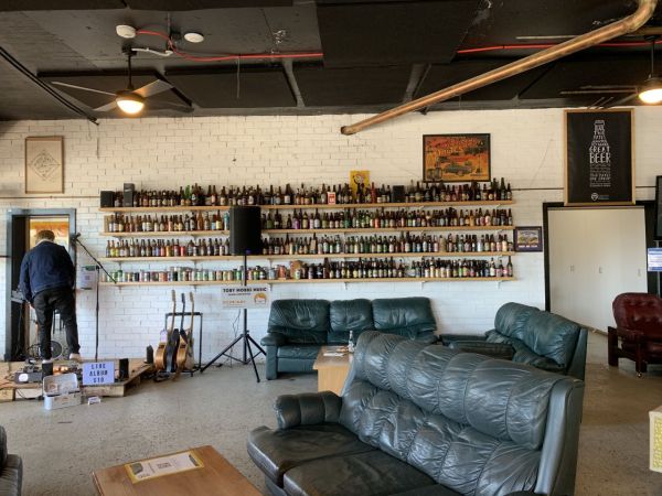 Tumut River Brewing Co (TRBC) comfy couches and live music