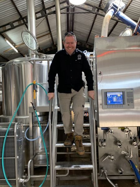 Tumut River Brewing Co (TRBC) Tim Martin at TRBC