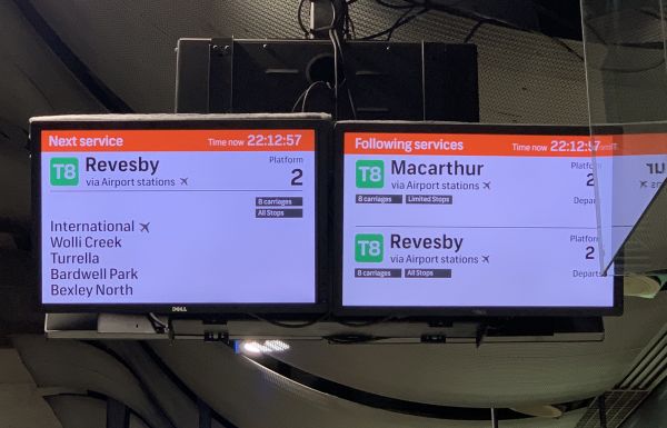 Useless info board