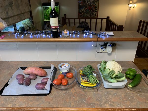 All the veggies