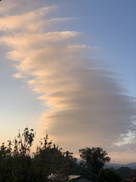 Chimney clouds