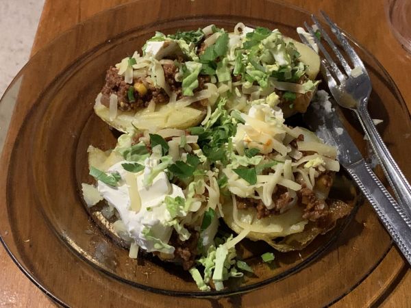 Club loaded potatoes