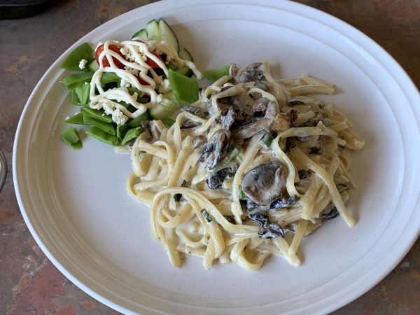Creamy pasta