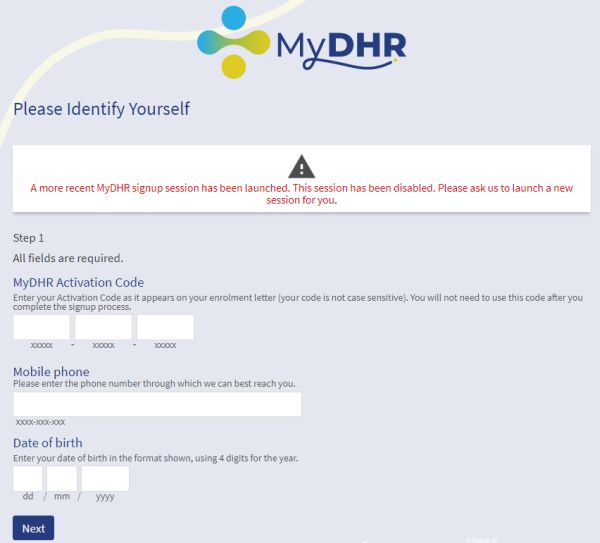 myDHR wtf