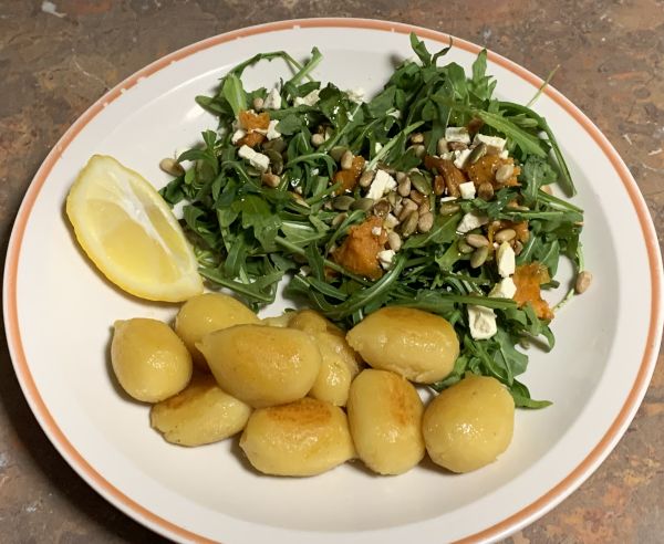 Filled gnocchi