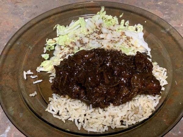 Goopy beef cheeks