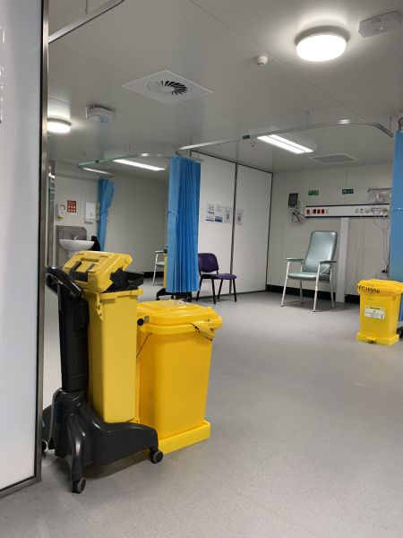 Inside Garran Surge Centre