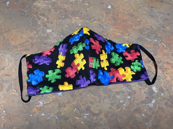 Jigsaw mask