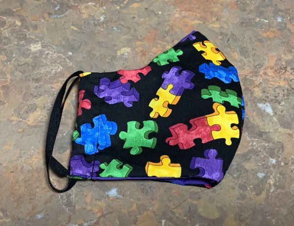 Jigsaw mask