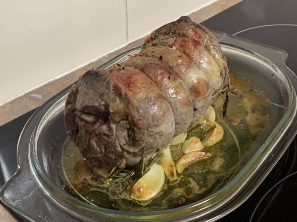 July lamb roast