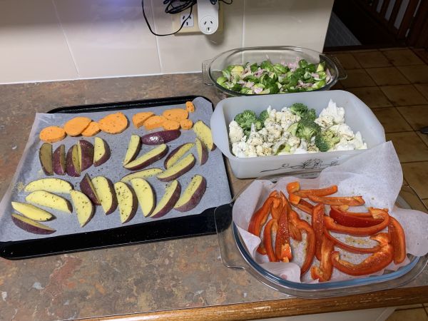 July roast veg