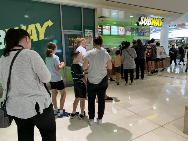 School holidays at the mall