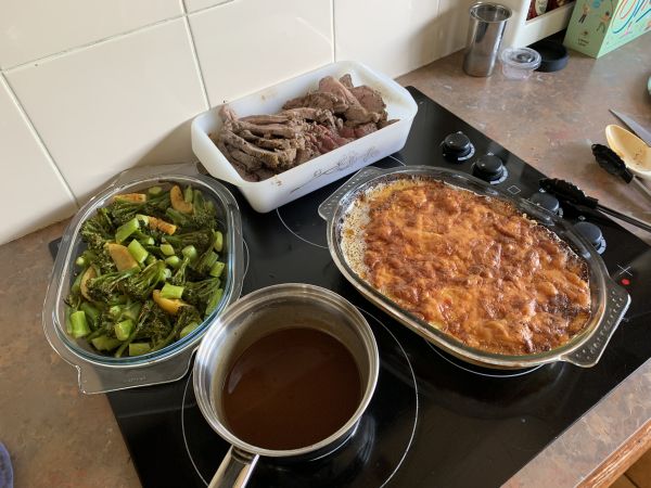 Last lamb roast of the year