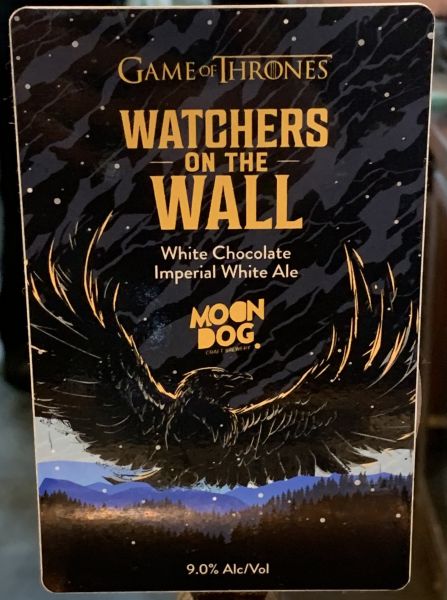 Moon Dog white chocolate white ale