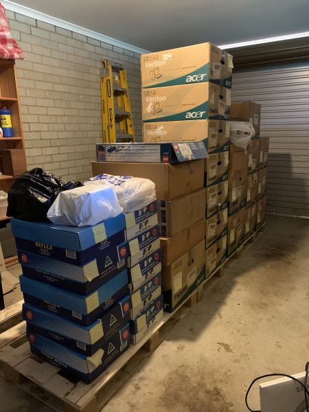 Garage pallet