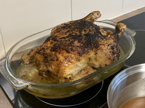 Roast chicken