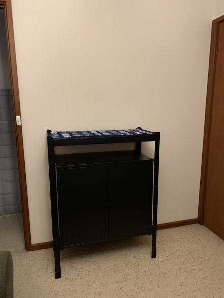 Stu's new black shelves