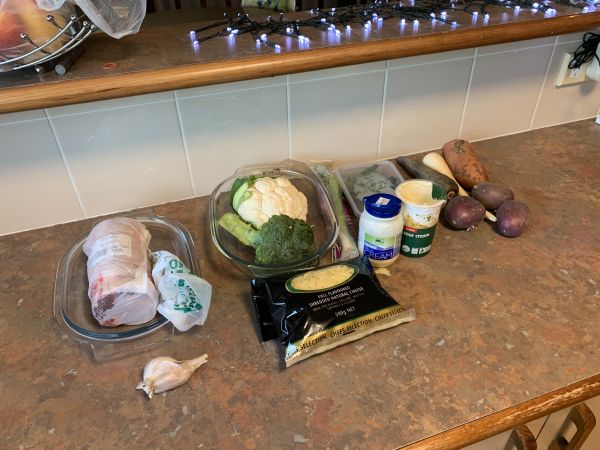 Sunday lamb roast