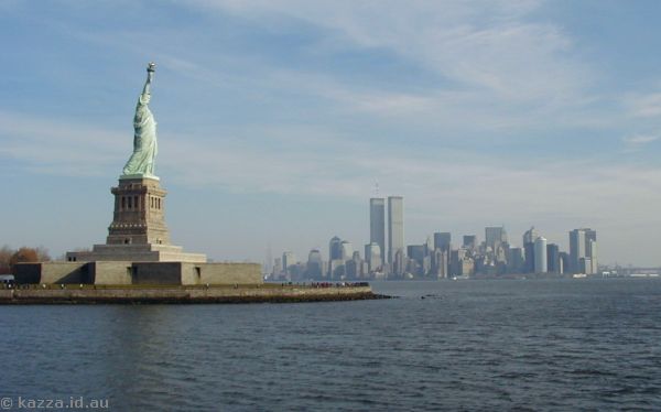 World Trade Centre in November 2000
