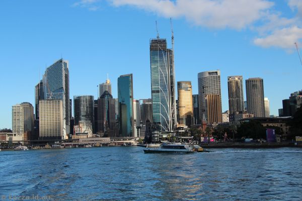 Sydney from the harbour