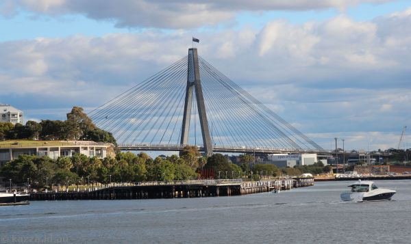 Glebe Island aka Anzac Bridge