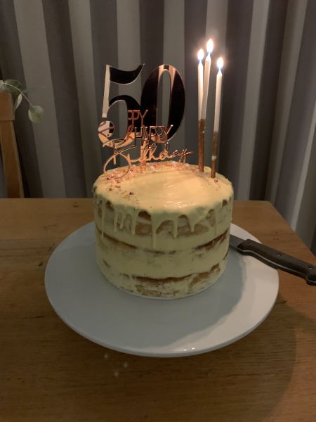 Annie's 50th birthday cake