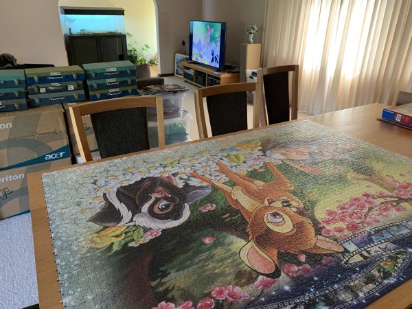 Bambi jigsaw and movie