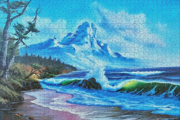 Bob Ross jigsaw
