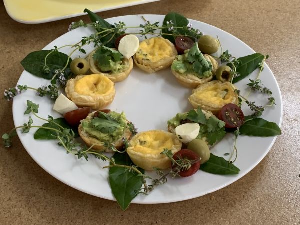 Club Christmas food