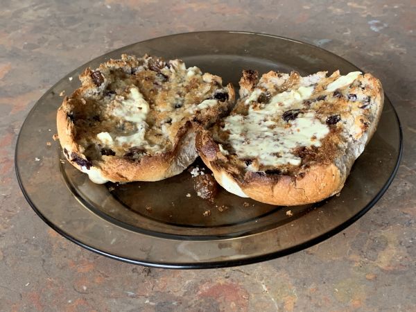 Hot cross buns for morning tea