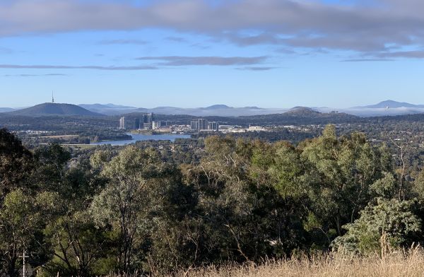 Mt Rogers view, with balloon