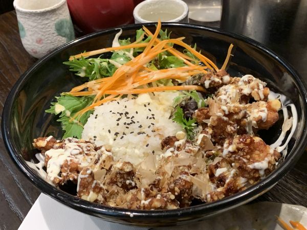 Karaage chicken at Shabu Shabu