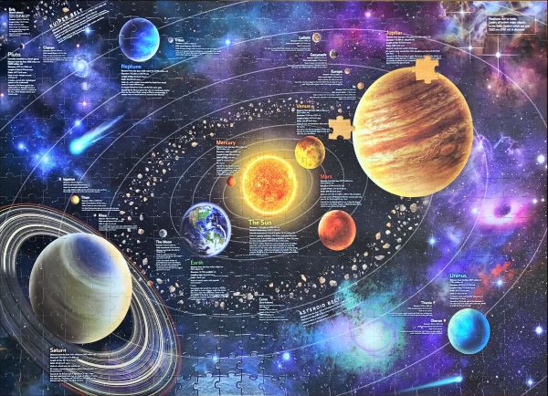 Solar System jigsaw
