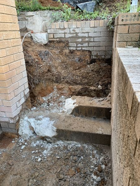 Stairs after