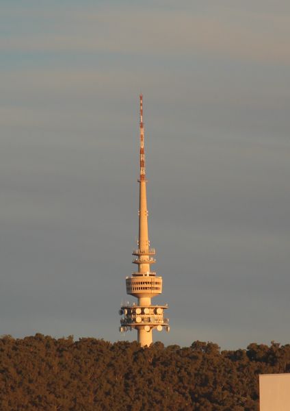 Black Mountain Tower sunset