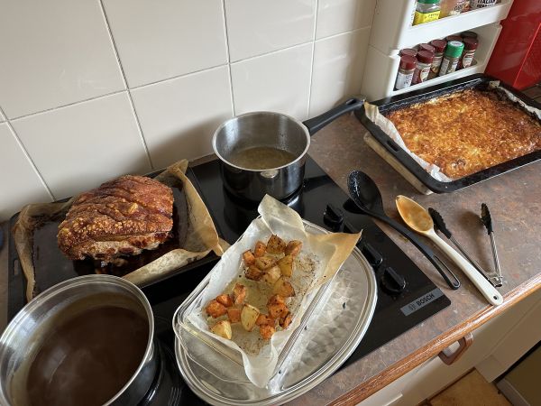 Boxing Day feast