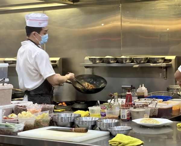 CBD Dumpling House kitchen