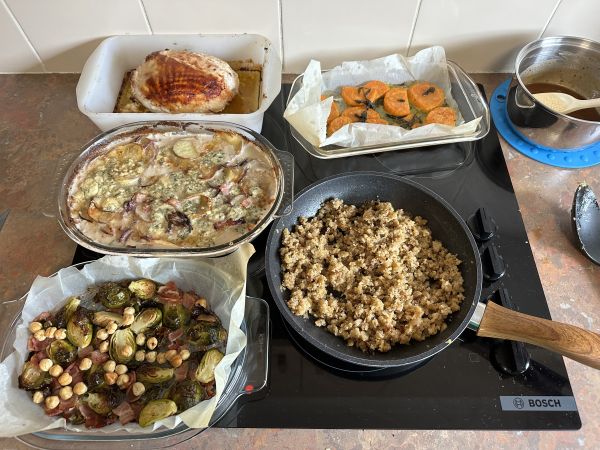 Christmas Day feast