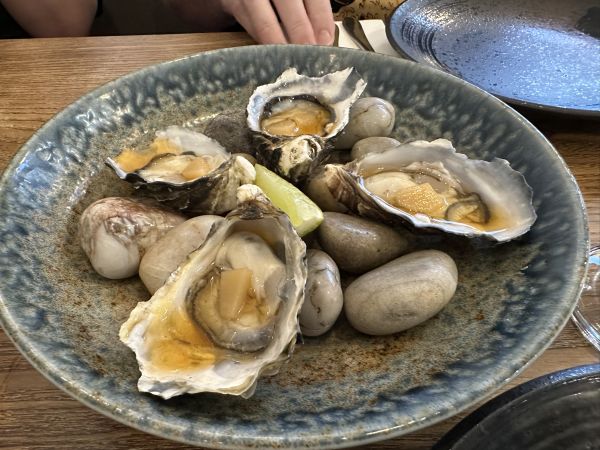 Hachiko oysters