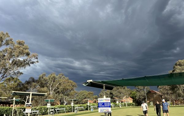 Ominous clouds