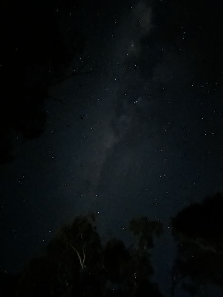 Milky Way taken on a phone