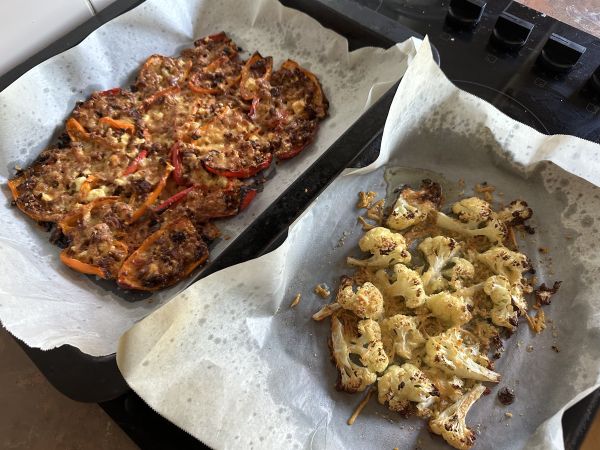Roasted veggies