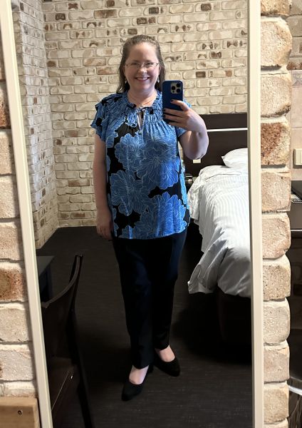 Me ready for the wedding