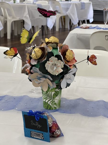 Table decorations - with butterflies!